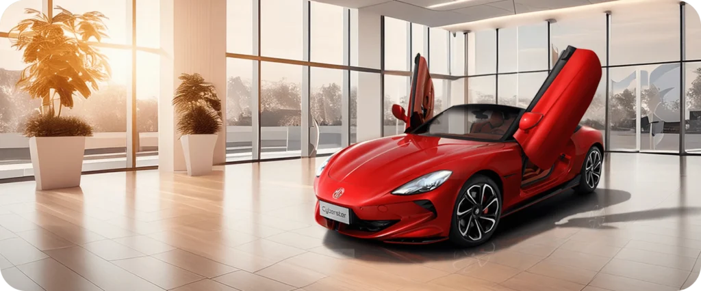 Mobil Listrik MG Kendari, MG Cyberster